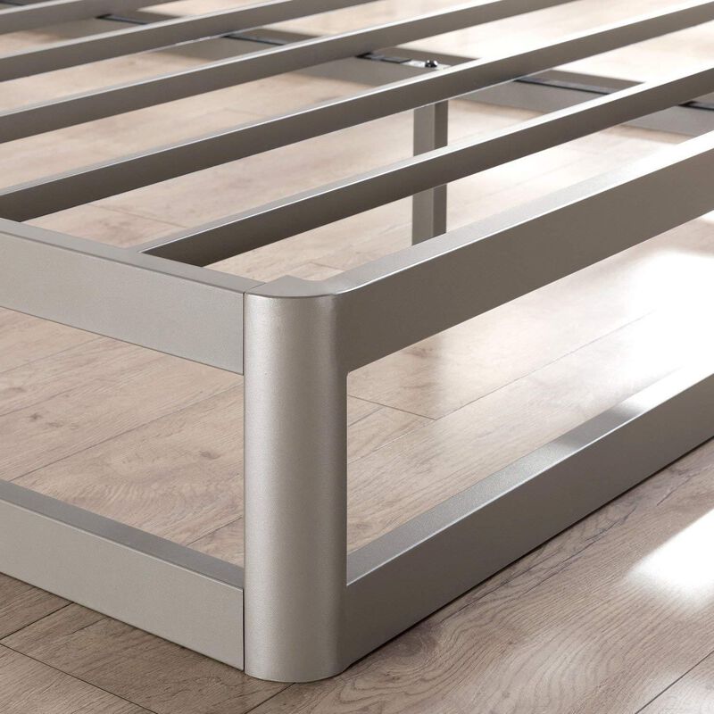 Hivvago Queen size Modern Heavy Duty Low Profile Metal Platform Bed Frame