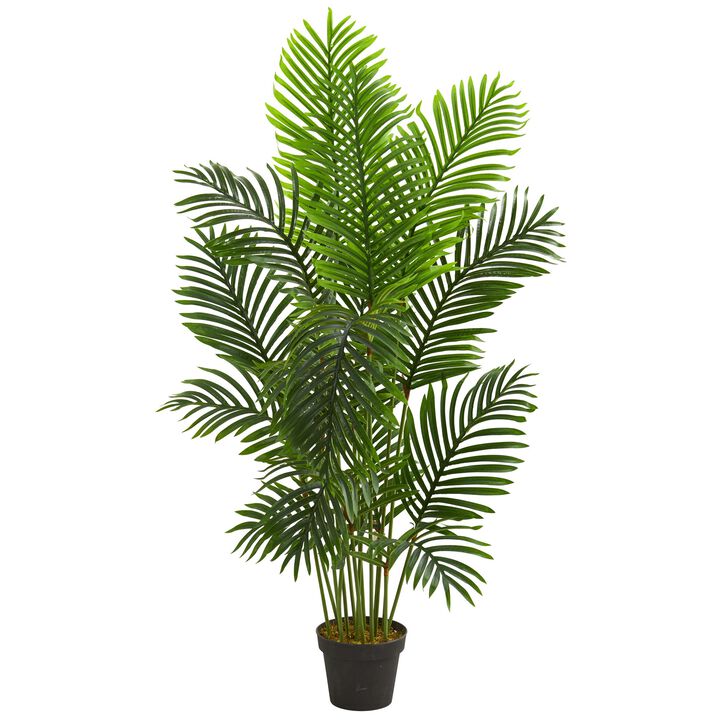 Hivvago 5 Feet Paradise Palm Artificial Tree
