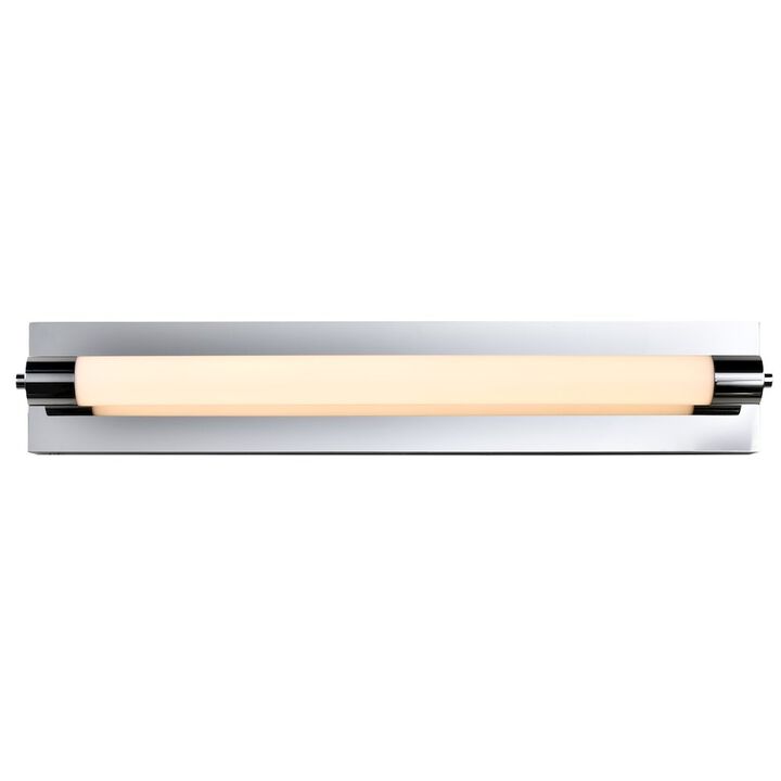 VONN Lighting Integrated LED ADA Compliant Bathroom Wall Lighting Fixture in Polished Chrome