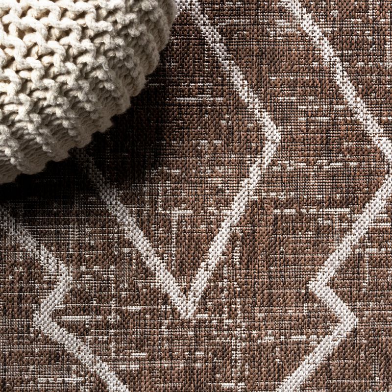 Carwa Tribal Diamond Trellis Indoor/Outdoor Area Rug