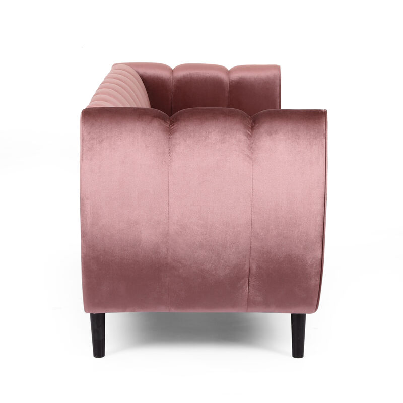 Merax Velvet 3-Seater Sofa