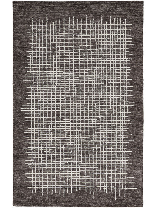 Maddox 8630F Brown/Ivory 8' x 10' Rug