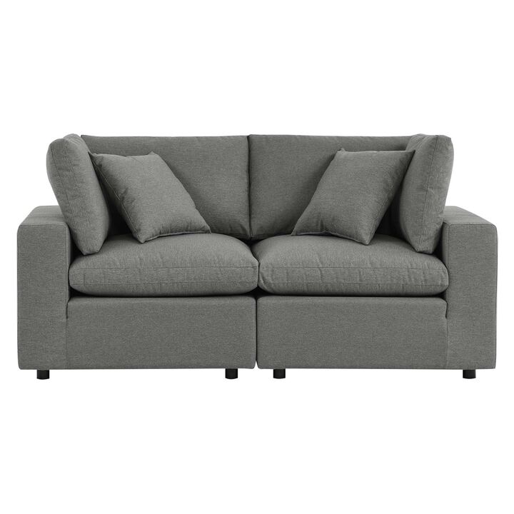 Modway - Commix Overstuffed Outdoor Patio Loveseat
