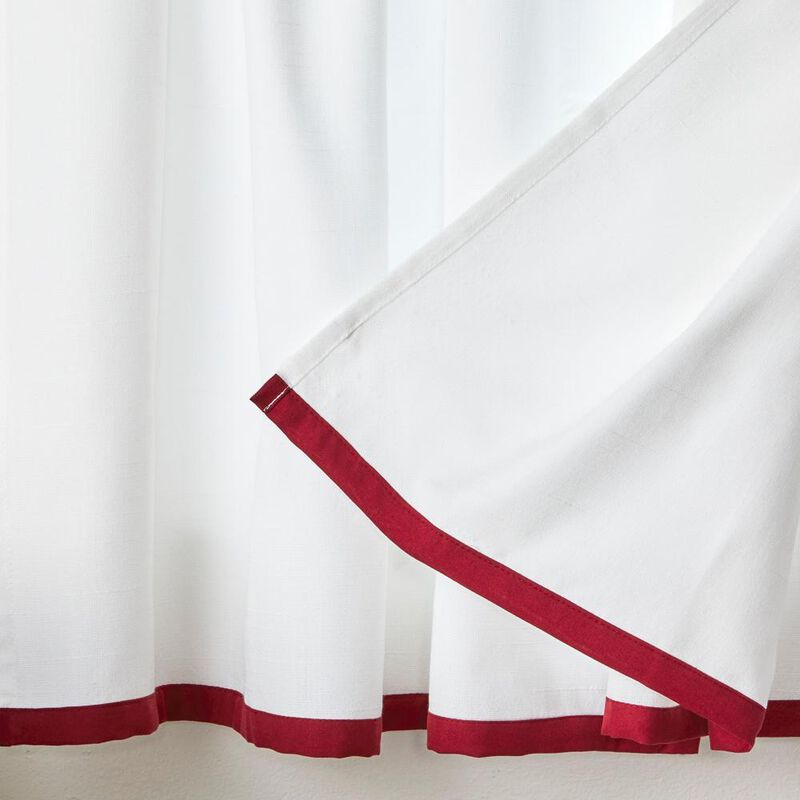 SKL Home By Saturday Knight Ltd Marrisa Tier Pair - 56X36", Berry