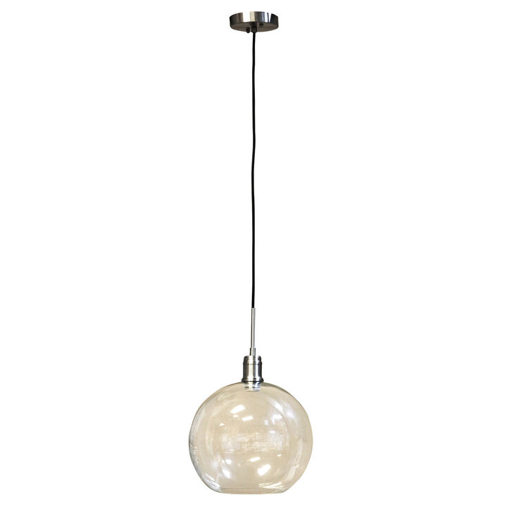 Luca Nickel Pendant - Single