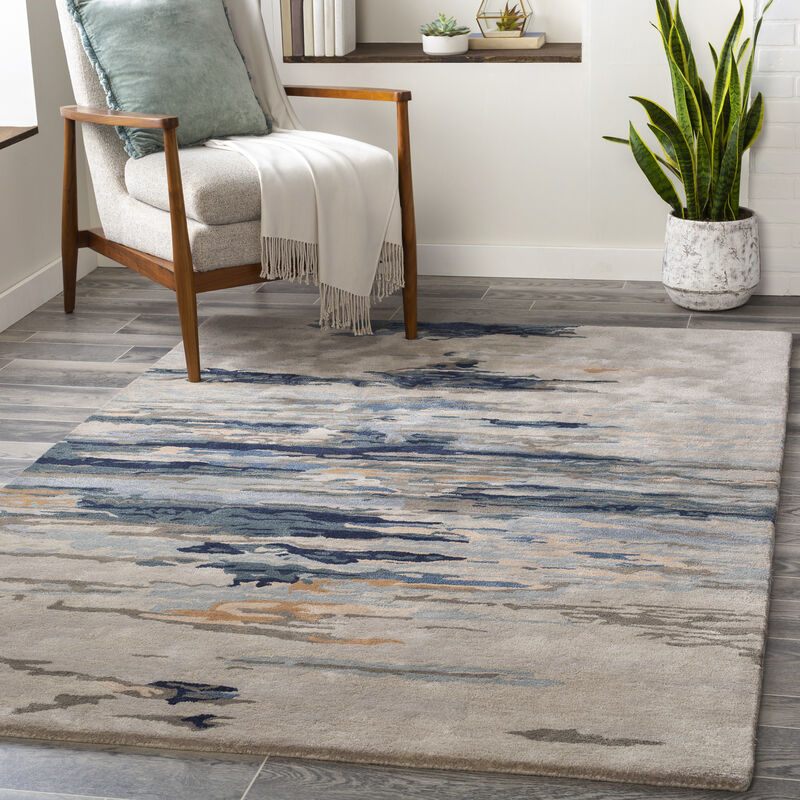 Kavita KVT-2302 8'10' x 12' Gray Rug