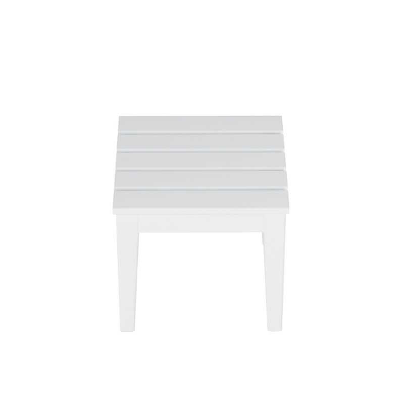WestinTrends Outdoor Patio Modern Adirondack Side Table