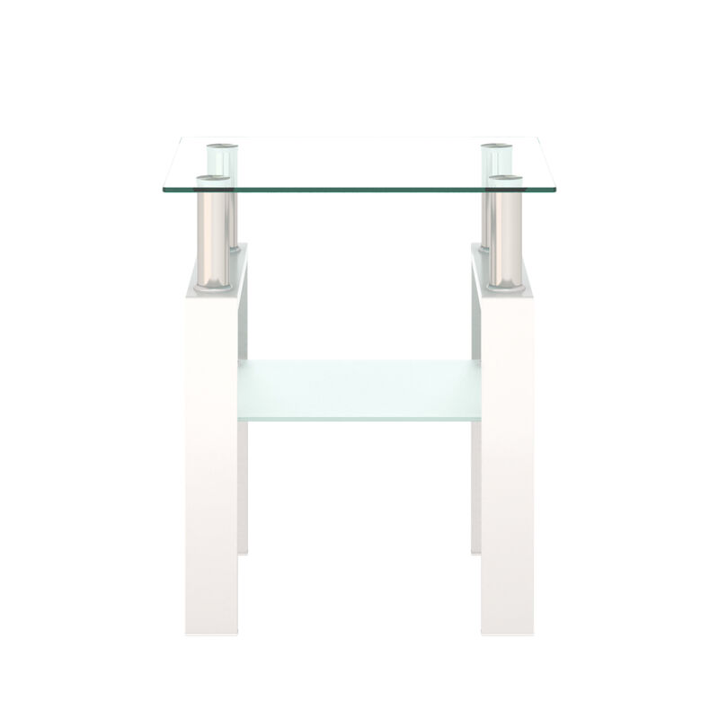 Modern Tempered Glass Coffee Table