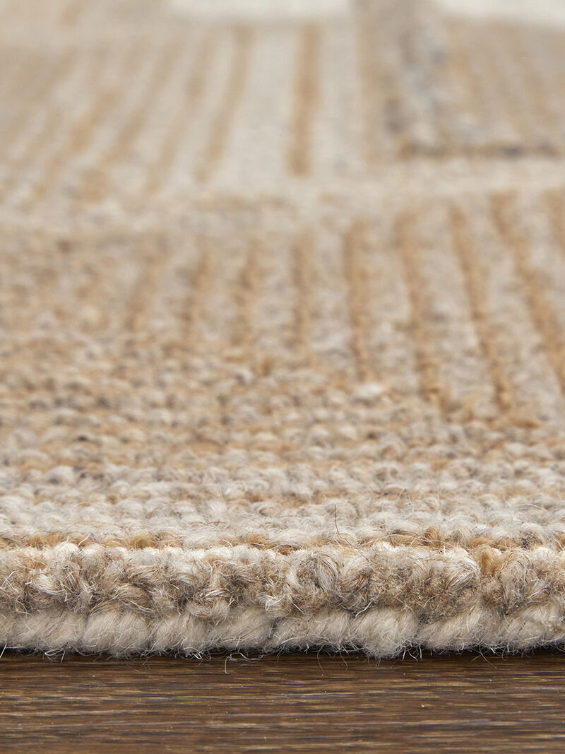 Pollock 8954F 10' x 14' Ivory/Brown/Tan Rug