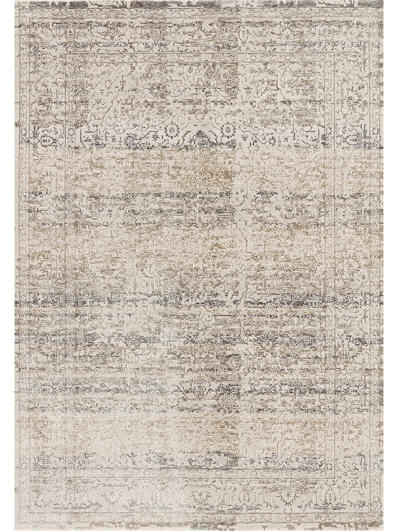 Homage HOM02 Beige/Grey 3'9" x 5'9" Rug