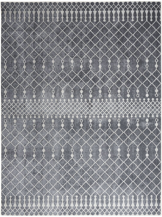 Astra Machine Washable ASW10 Denim 7'10" x 10' Rug