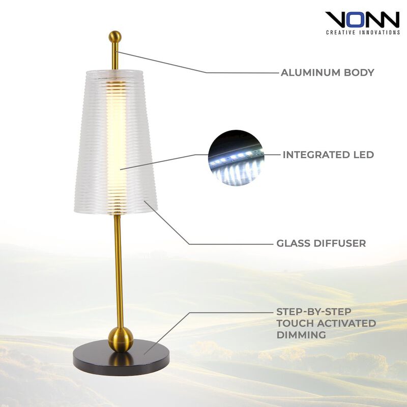 VONN Lighting Height Integrated LED Table Lamp