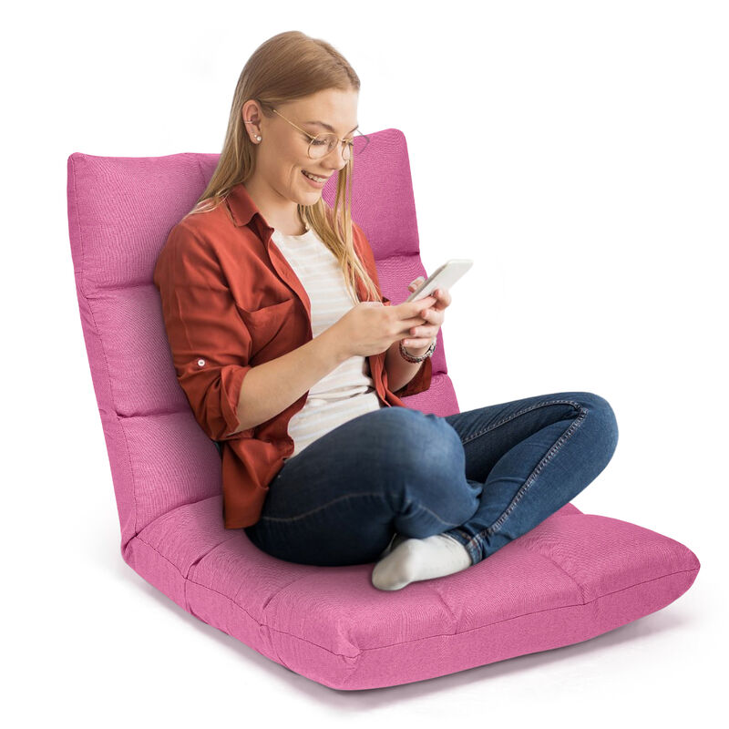 14-Position Adjustable Folding Lazy Gaming Sofa