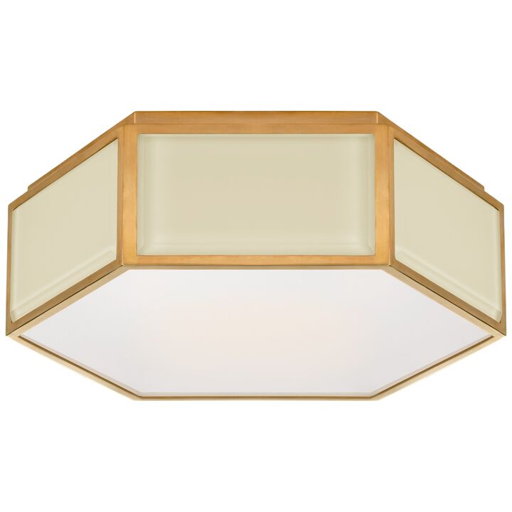 Bradford Small Hexagon Flush Mount