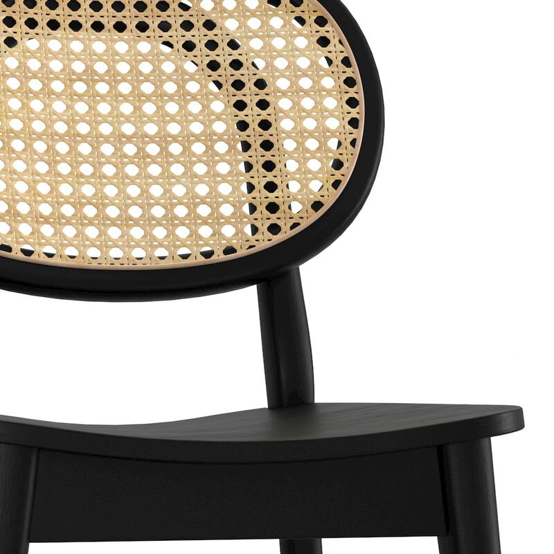 Simpli Home Rachel Dining Chair (Set Of 2) In Black
