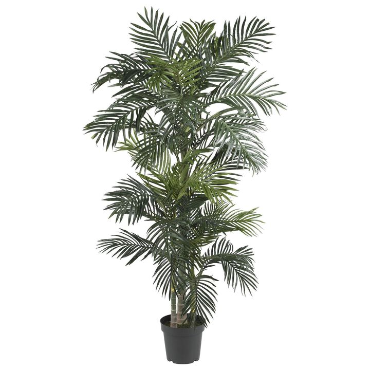 Nearly Natural 6.5-ft Golden Cane Palm Tree w/333 Lvs
