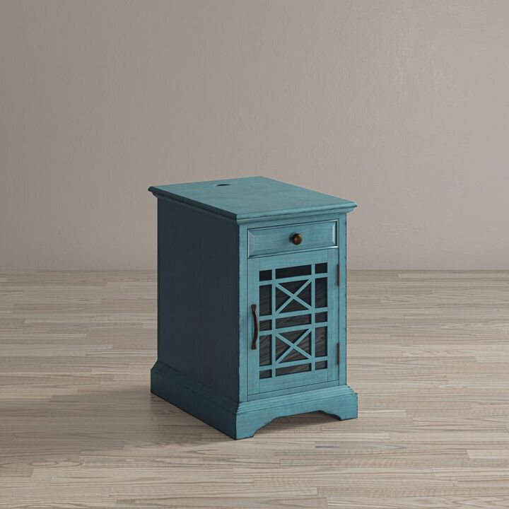 Jofran USB Charging Chairside End Table