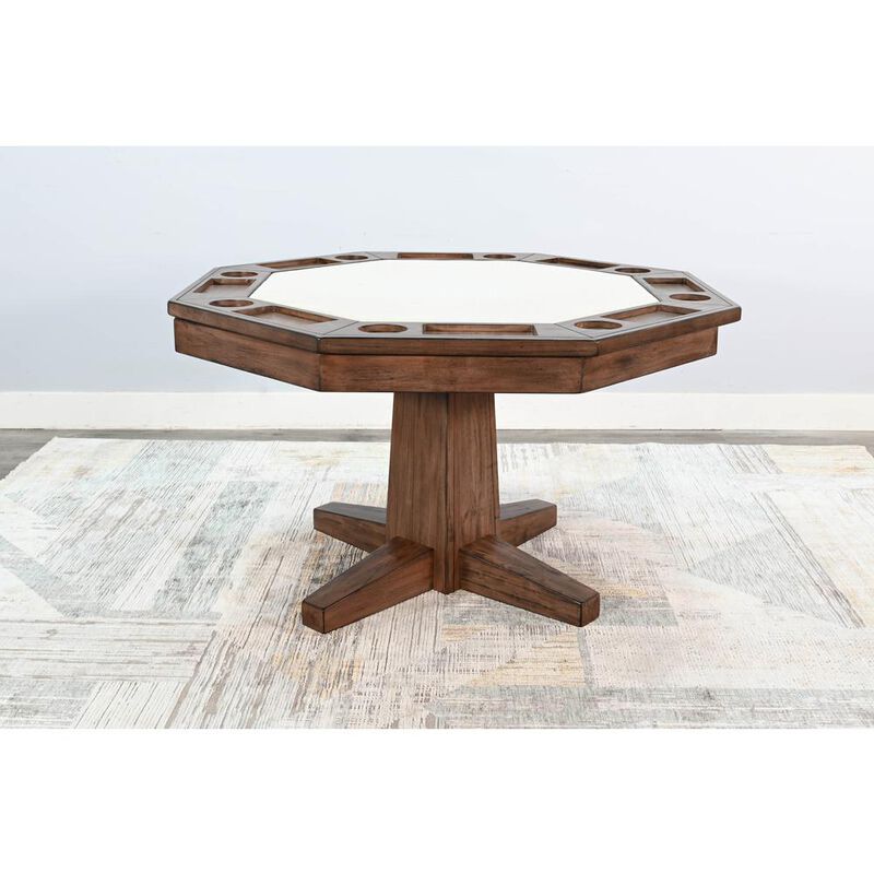Sunny Designs Reversible Game and Dining Poker Table