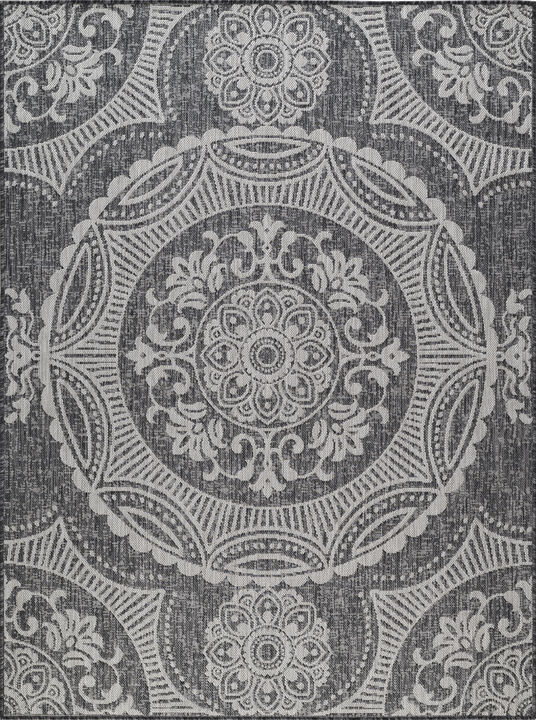 Waikiki Medallion Indoor/Outdoor Area Rug