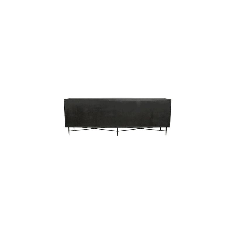 Alex Hamilton Samara 6-Door Sideboard - Black