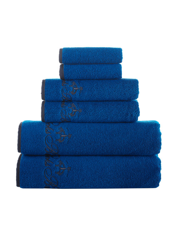Brooks Brothers Contrast Frame 6 pcs Towel Set