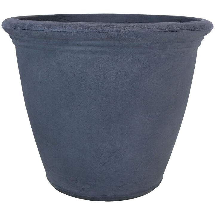 Sunnydaze 20 in Anjelica Polyresin Planter with UV-Resistance