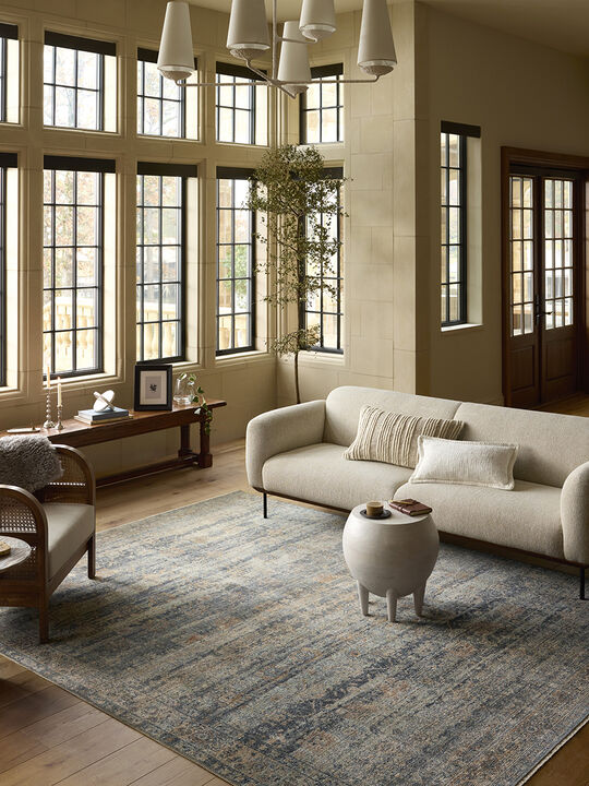 Heritage HER-09 Sky / Sunset 18" x 18" Sample Rug by Patent Pending