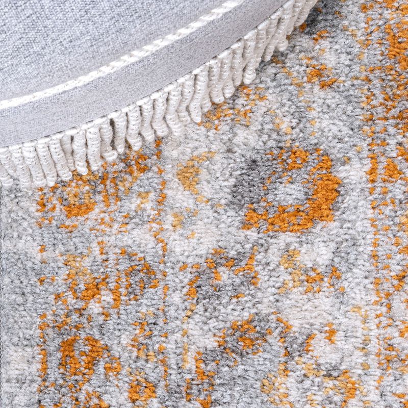 Indhira Ornate Medallion Persian Area Rug