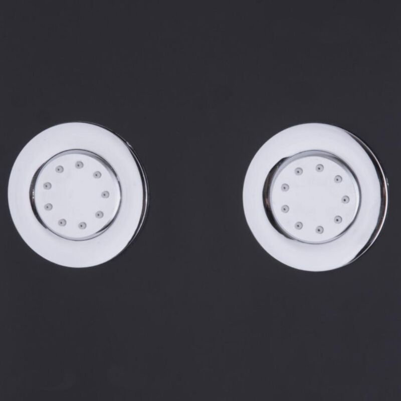 Bathroom ABS Shower Panel with Massage Jets and Hand Shower for Relaxing Shower Experience