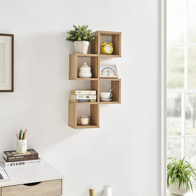 Cubby Chessboard Wall Shelf