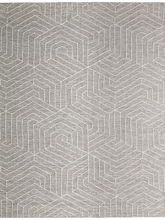 Emerson T8015 Gray/Ivory 8' x 10' Rug By Thom Filcia