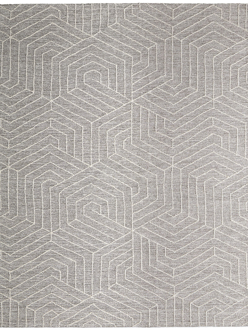 Emerson T8015 Gray/Ivory 8' x 10' Rug By Thom Filcia