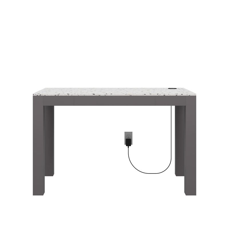 Astor Desk w/ Wireless Charger