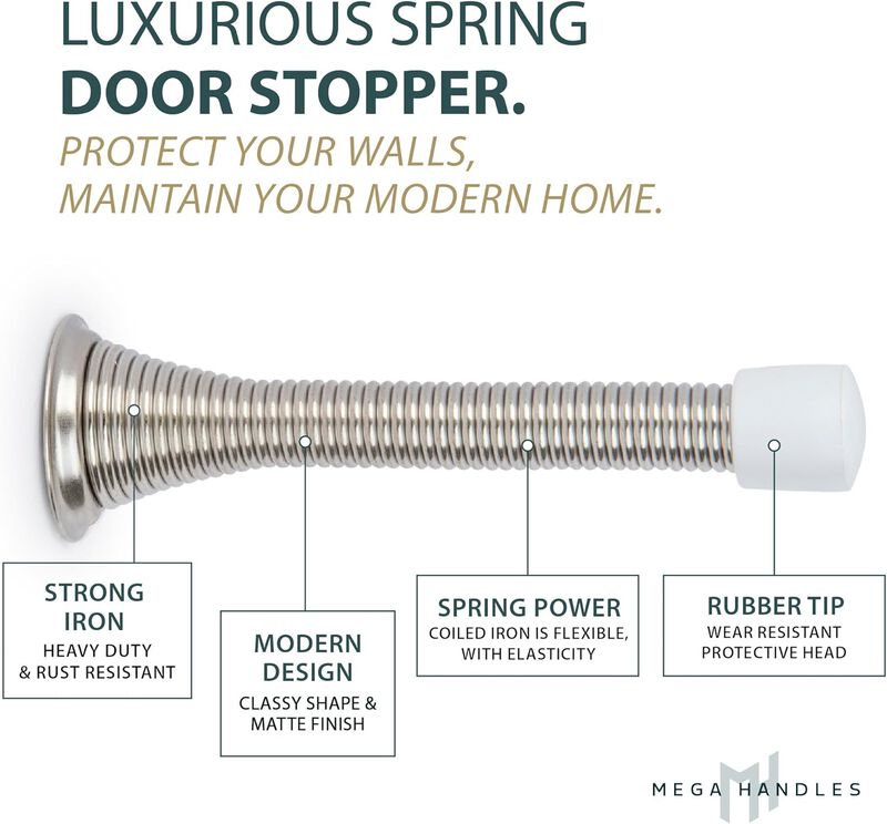Mega Handles | Iron Spring Door Stopper