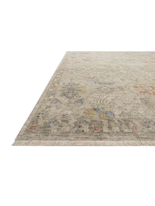 Legacy LZ09 Oatmeal/Multi 18" x 18" Sample Rug