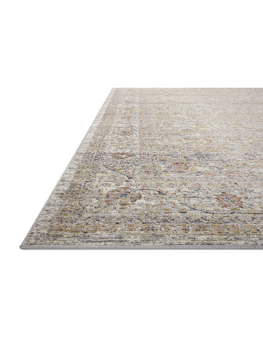 Indra INA01 Stone/Multi 18" x 18" Sample Rug