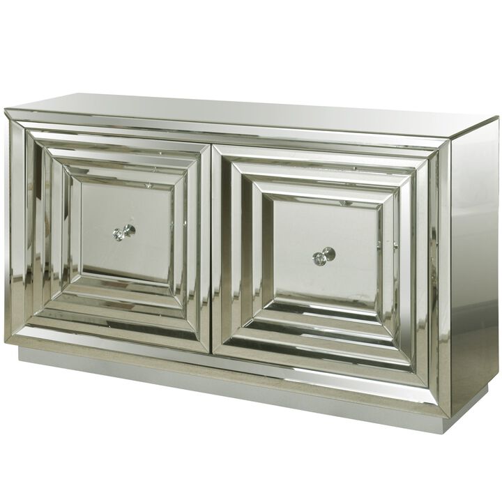 Stepped Mirror Cabinet