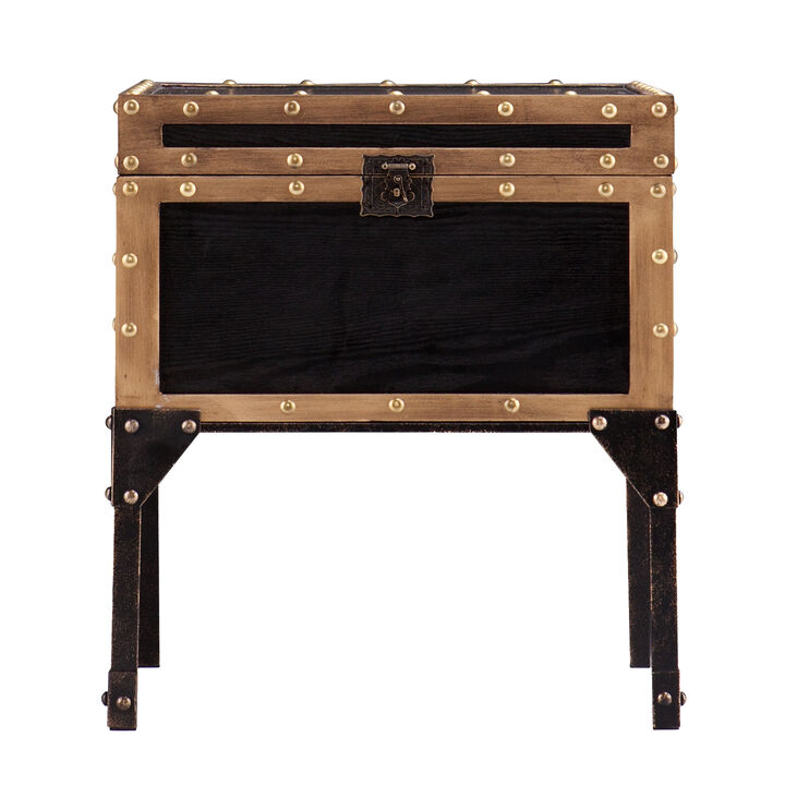 Piper Travel Trunk End Table