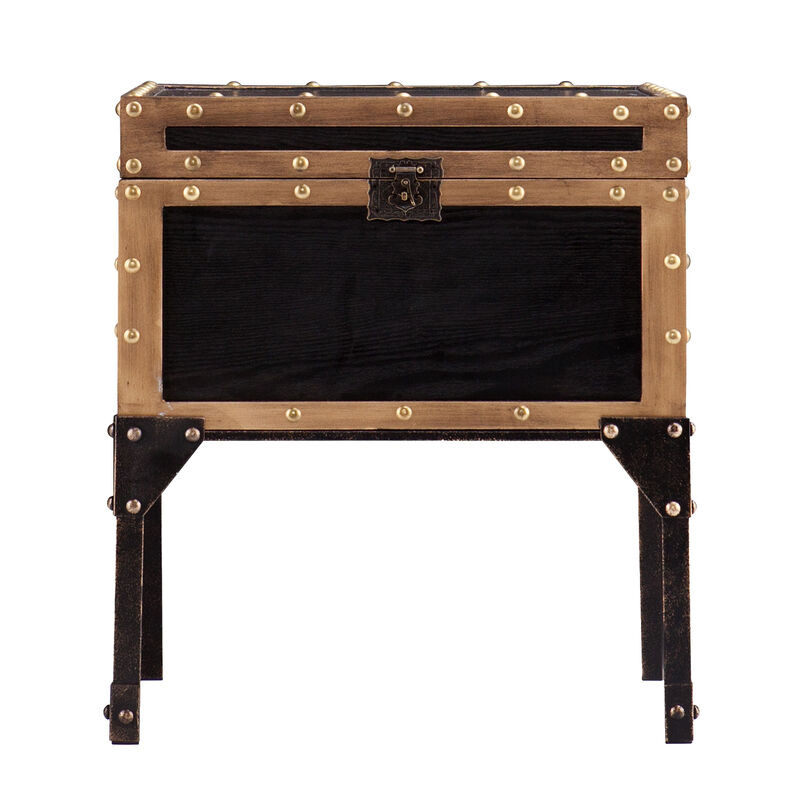 Piper Travel Trunk End Table