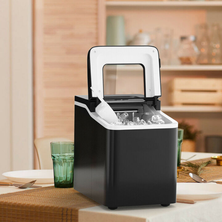 Portable Countertop Ice Maker Machine with Scoop