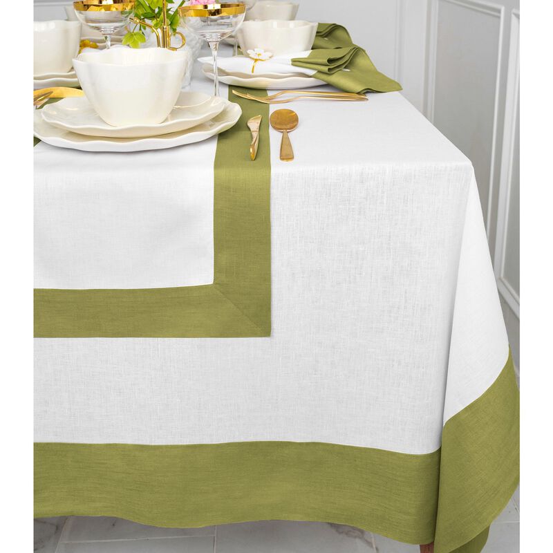 Solino Home 100% Pure Linen Tablecloth | Contempo