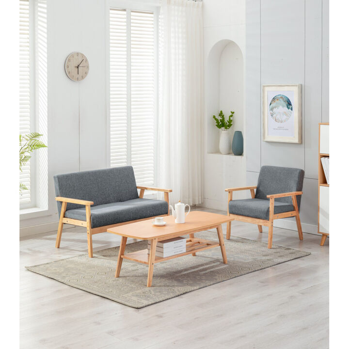 Bahamas Coffee Table Loveseat Chair Set