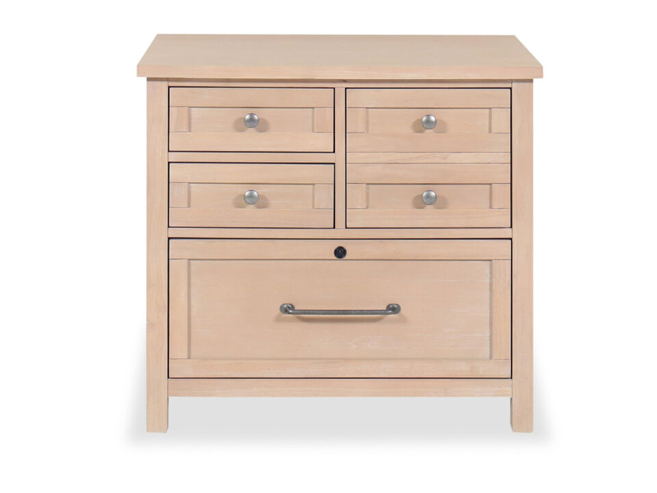 Mayville Natural 4-drawer File