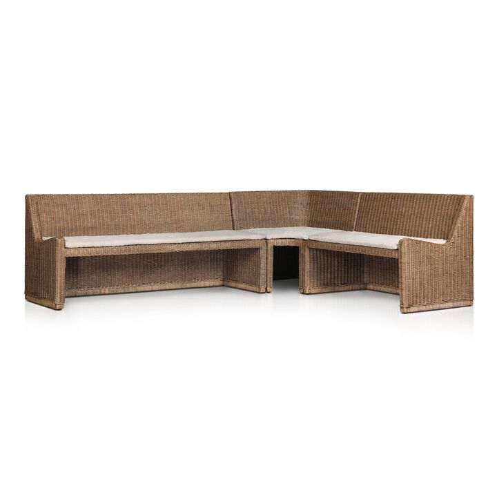 Senna 106" Right Arm Facing Dining Banquette