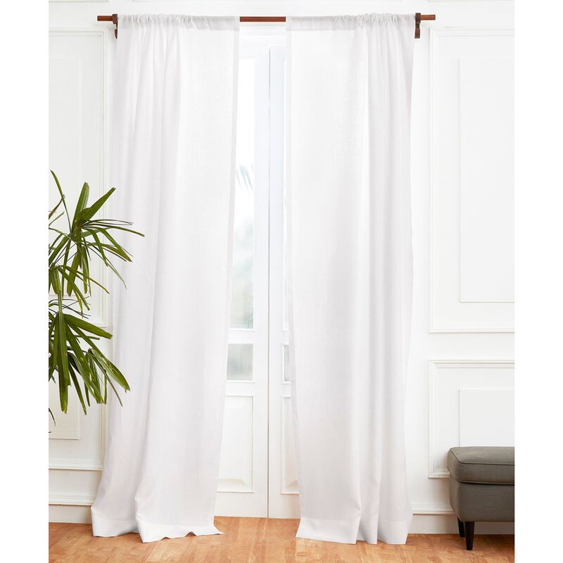 Solino Home 100% Pure Linen Curtain | Linen for Thanksgiving, Christmas