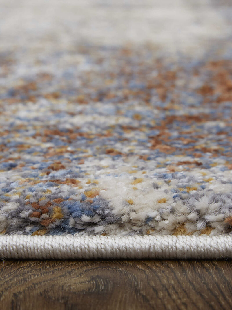 Gilmore 39MKF 8' x 10' Blue/Ivory/Taupe Rug