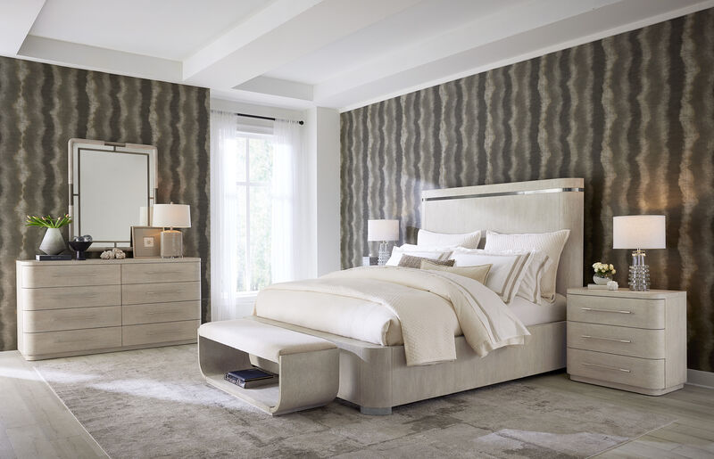 Modern Mood King Panel Bed