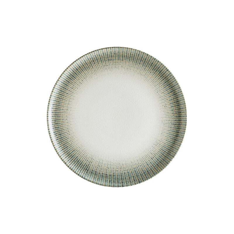 Sway dia.12.75" Round Decorated Porcelain Plate