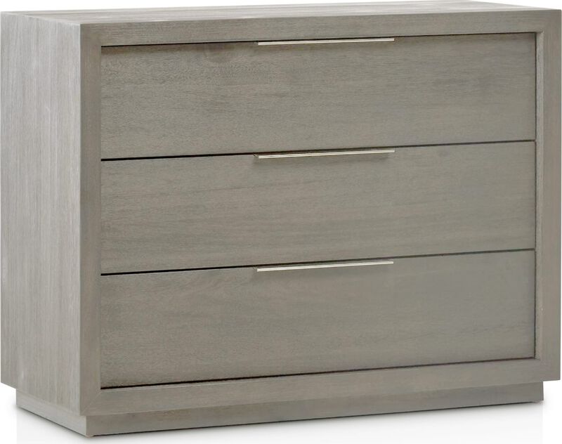 Oxford 3 Drawer Nightstand