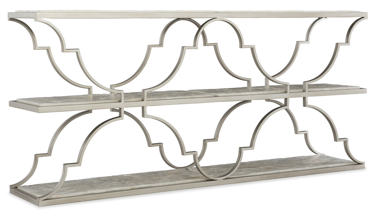 Melange Golden Gate Console in Gold